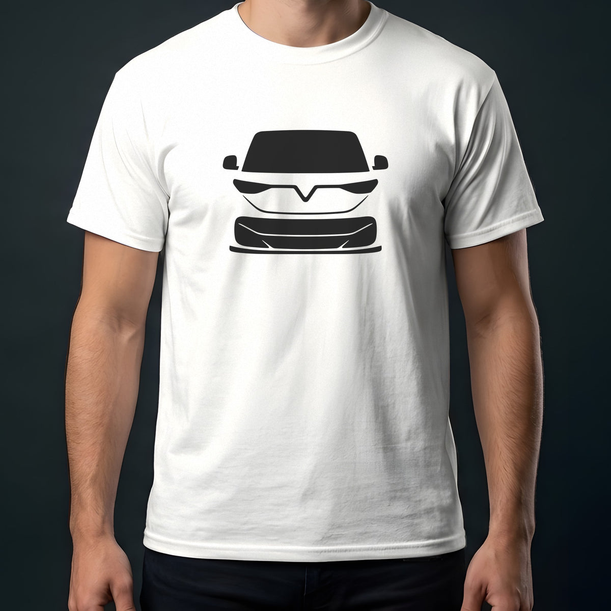 Volkswagen ID. Buzz 2025-2026 front view t-shirt in White