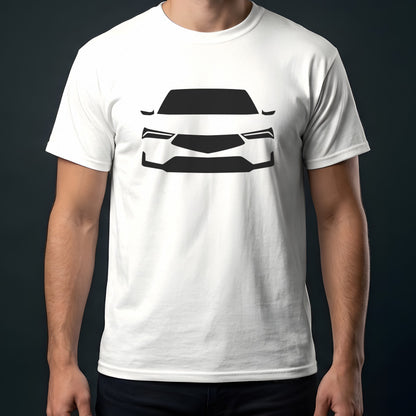 Acura Integra 2023-2026 front view t-shirt in White
