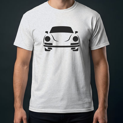 Porsche 911 1965-1973 front view t-shirt in Ash