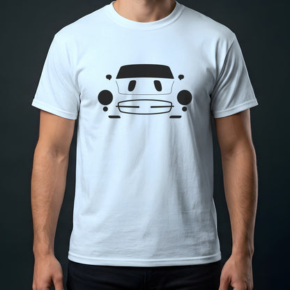 Mercedes-Benz 300SL Gullwing 1954-1957 front view t-shirt in Light Blue