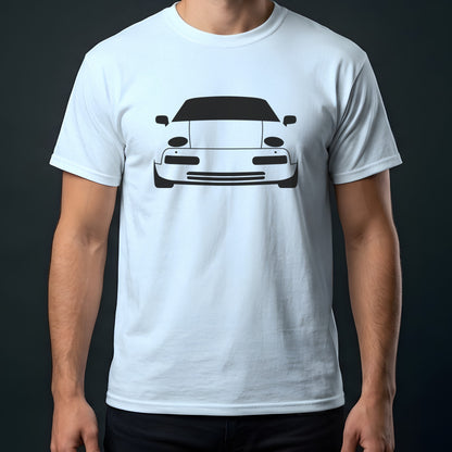 Porsche 928 1978-1995 front view t-shirt in Light Blue