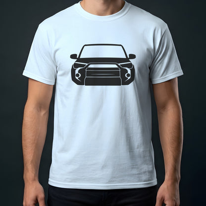 Toyota 4Runner 2025-2026 front view t-shirt in Light Blue