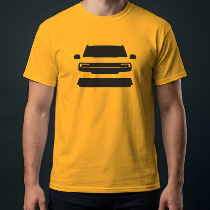 Ford Maverick 2022-2026 front view t-shirt in Gold