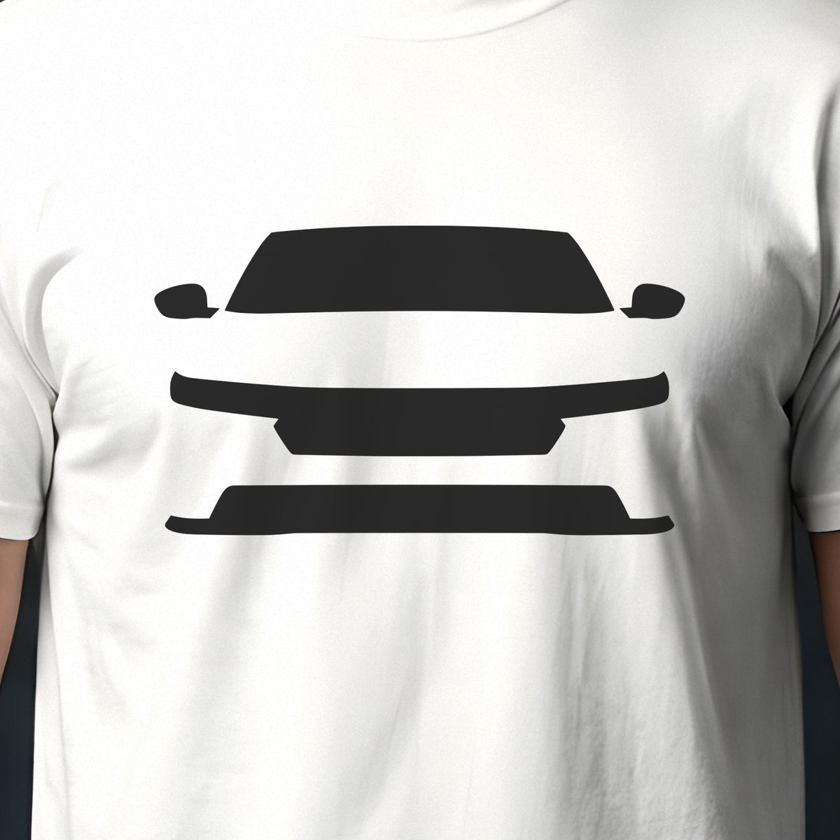 Honda Accord 2023-2026 front view silhouette print close-up