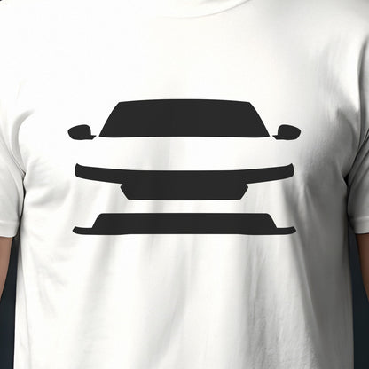 Honda Accord 2023-2026 front view silhouette print close-up