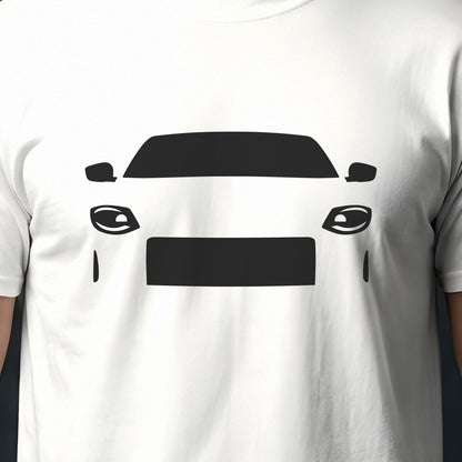 Nissan Z 2023-2026 front view silhouette print close-up