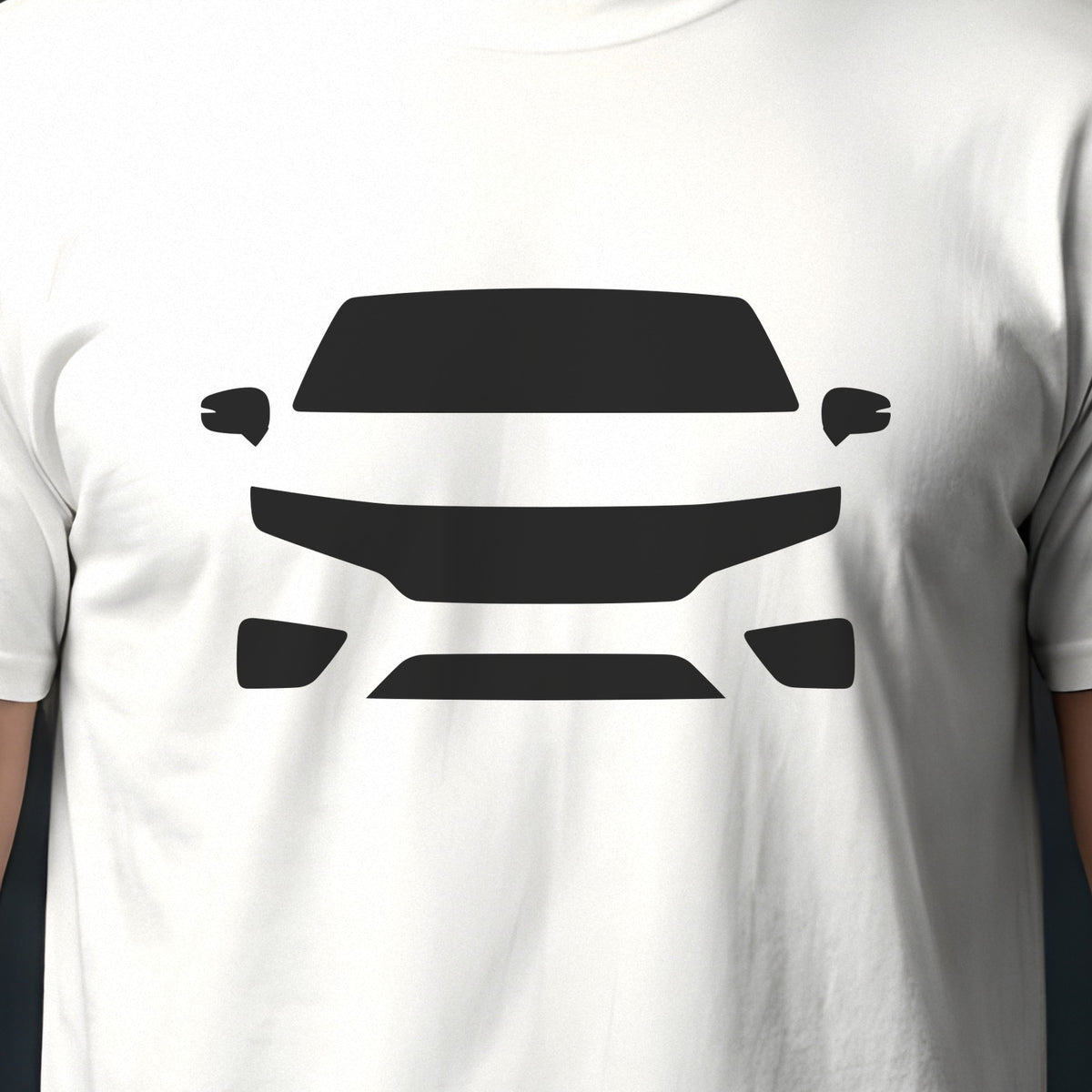 Honda Odyssey 2018-2026 front view silhouette print close-up