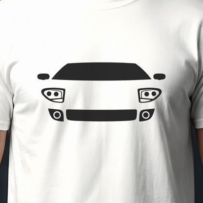 Ford GT 2005-2006 front view silhouette print close-up