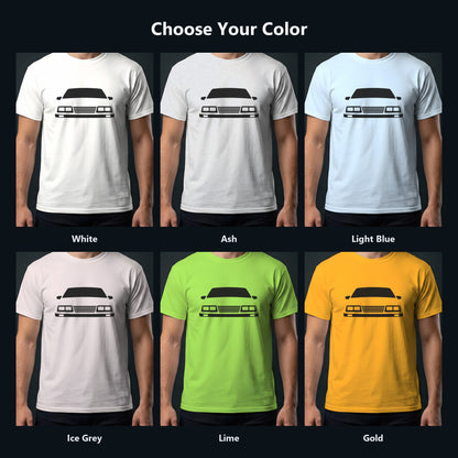 Ford Mustang 1979-1986 t-shirt color chart