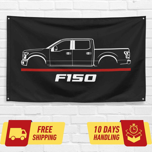 F150 Truck 2019 Car Lovers 3x5 ft Flag Garage Birthday Gift Banner