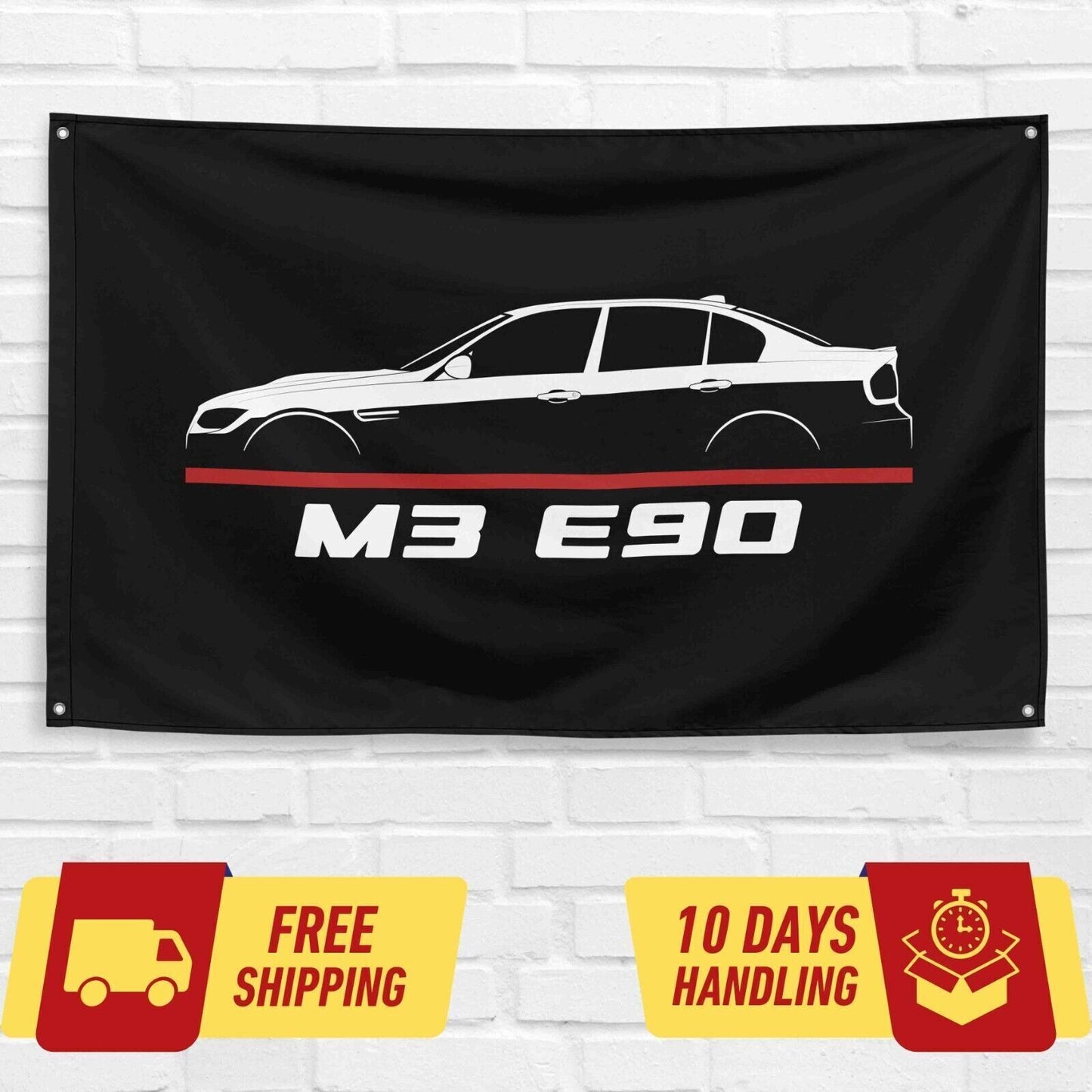 M3 E90 2007-2011 Car Lovers 3x5 ft Flag Garage Birthday Gift Banner