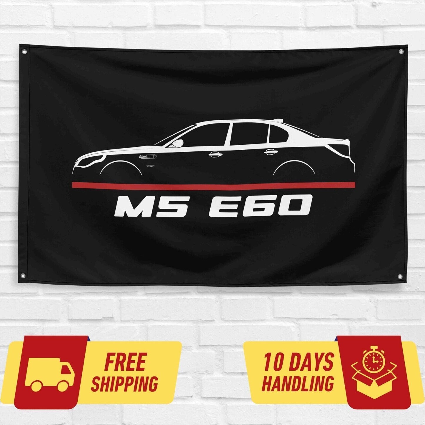 M5 E60 2004-2009 Car Lovers 3x5 ft Flag Garage Birthday Gift Banner