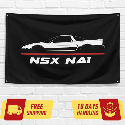 NSX NA1 1990-2000 Car Lovers 3x5 ft Flag Garage Birthday Gift Banner