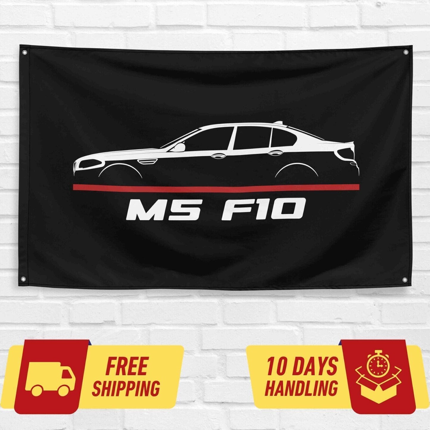 M5 F10 2011-2016 Car Lovers 3x5 ft Flag Garage Birthday Gift Banner