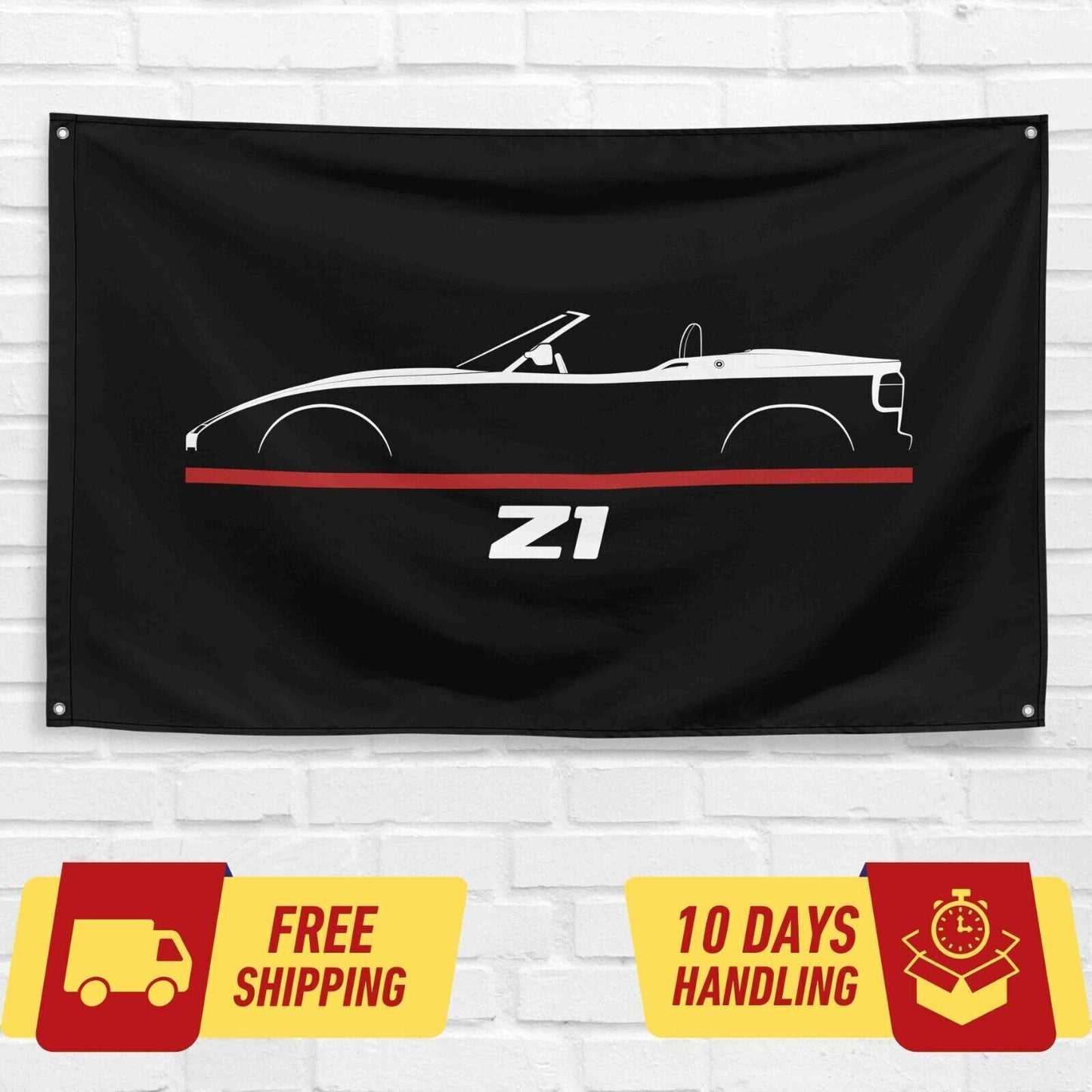 Z1 1988-1991 Car Lovers 3x5 ft Flag Garage Birthday Gift Banner