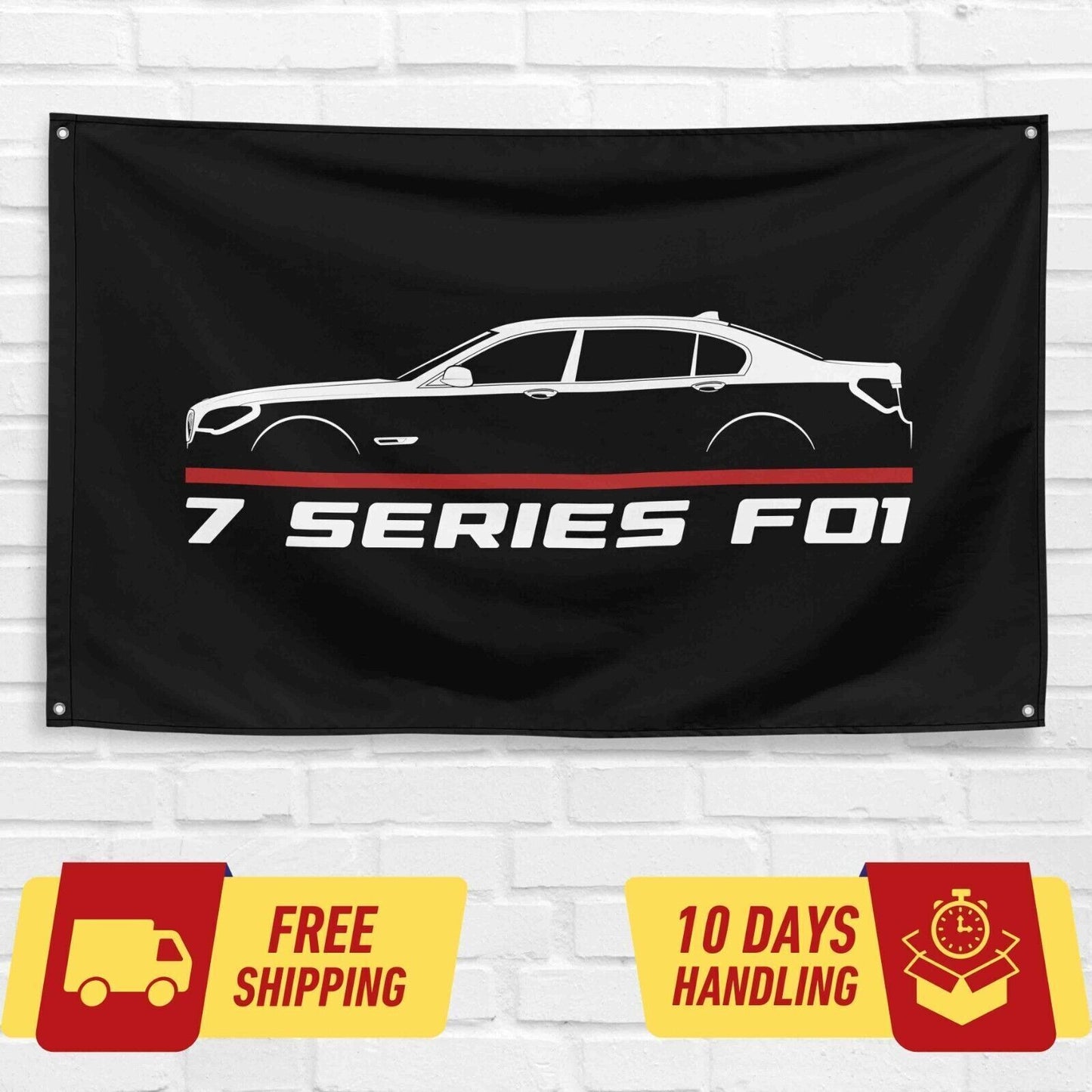 7 Series F01 2008-2015 Car Lovers 3x5 ft Flag Garage Birthday Gift Banner