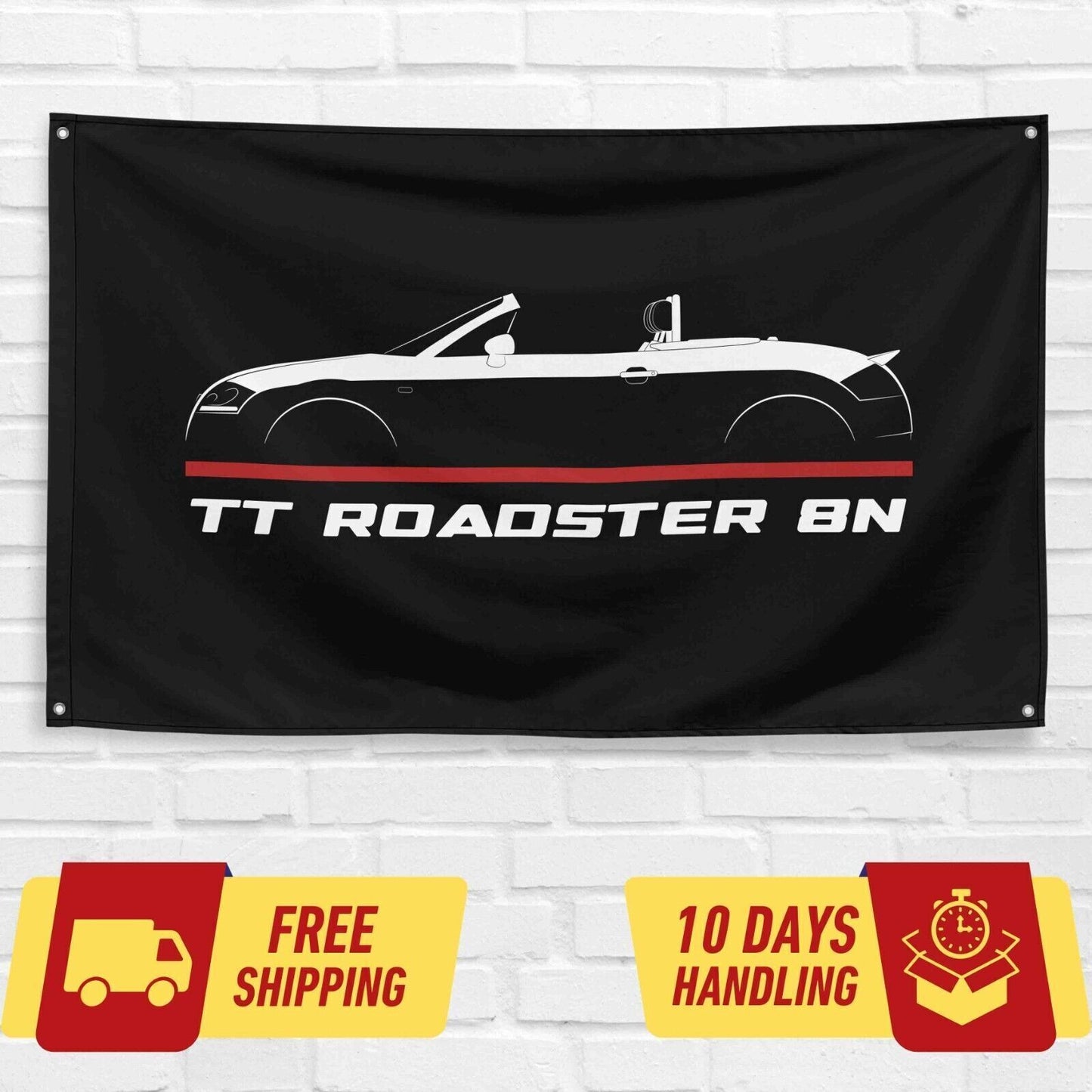 TT Roadster 8N 1998-2006 Car Lovers 3x5 ft Flag Garage Birthday Gift Banner