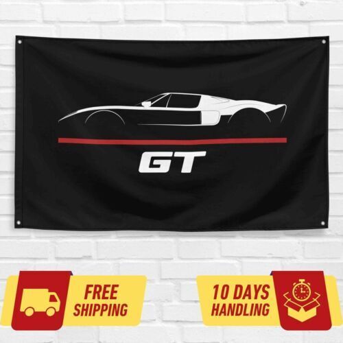 GT 2004-2006 Car Lovers 3x5 ft Flag Garage Birthday Gift Banner