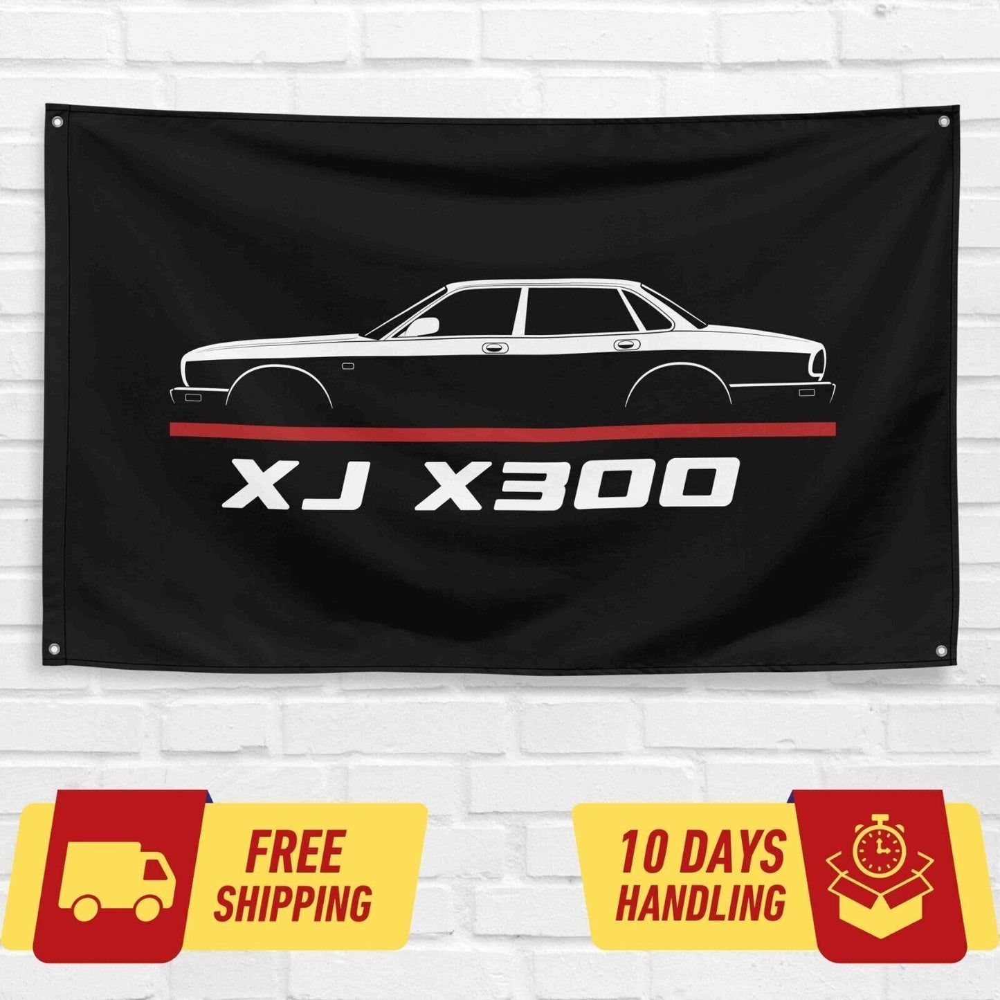 XJ X300 1994-2003 Car Lovers 3x5 ft Flag Garage Birthday Gift Banner