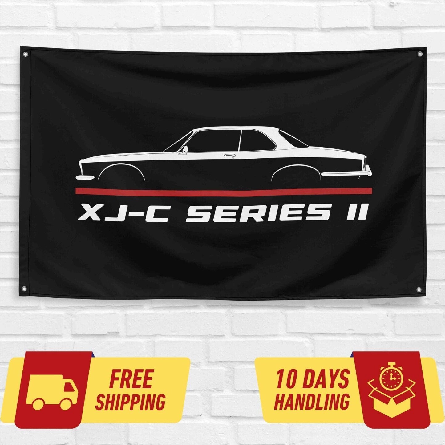 XJ-C Series II 1975-1978 Car Lovers 3x5 ft Flag Garage Birthday Gift Banner