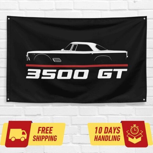 3500 GT 1957-1964 Car Lovers 3x5 ft Flag Garage Birthday Gift Banner