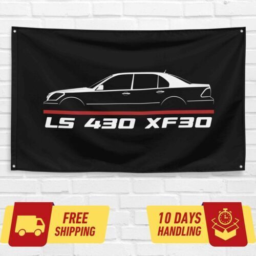 LS 430 XF30 2000-2006 Car Lovers 3x5 ft Flag Garage Birthday Gift Banner