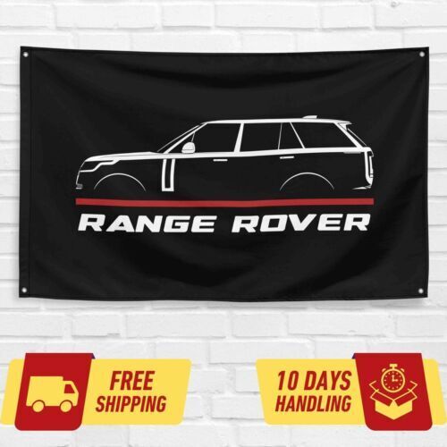 Range Rover 2022 Car Lovers 3x5 ft Flag Garage Birthday Gift Banner