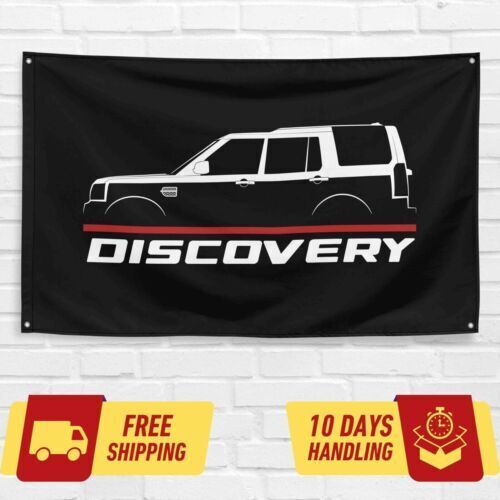 Discovery 2004-2016 Car Lovers 3x5 ft Flag Garage Birthday Gift Banner