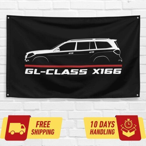 GL-Class X166 2012-2016 Car Lovers 3x5 ft Flag Garage Birthday Gift Banner