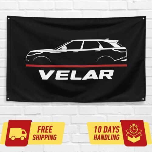 Velar 2017-2022 Car Lovers 3x5 ft Flag Garage Birthday Gift Banner