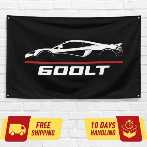 600LT 2018-2022 Car Lovers 3x5 ft Flag Garage Birthday Gift Banner