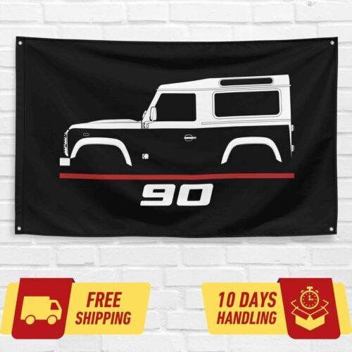 90 1984-2016 Car Lovers 3x5 ft Flag Garage Birthday Gift Banner