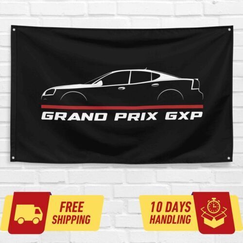 Grand Prix GXP 2005-2008 Car Lovers 3x5 ft Flag Garage Birthday Gift Banner