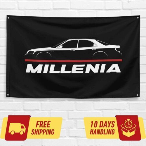 Millenia 2000-2002 Car Lovers 3x5 ft Flag Garage Birthday Gift Banner