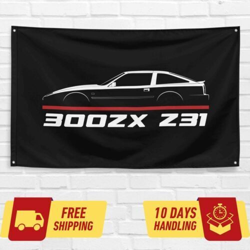 300ZX Z31 1983-1989 Car Lovers 3x5 ft Flag Garage Birthday Gift Banner