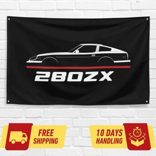 280ZX 1969-1973 Car Lovers 3x5 ft Flag Garage Birthday Gift Banner