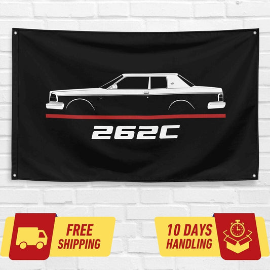 262C 1975-1981 Car Lovers 3x5 ft Flag Garage Birthday Gift Banner