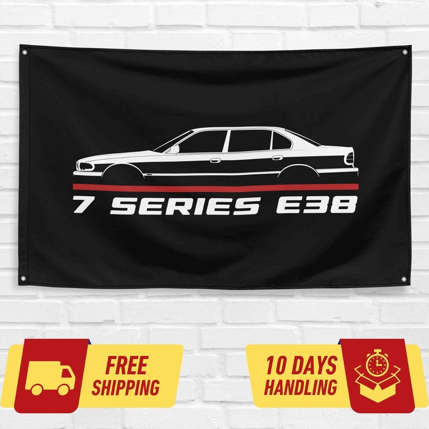 7 Series E38 1994-2001 Car Lovers 3x5 ft Flag Garage Birthday Gift Banner