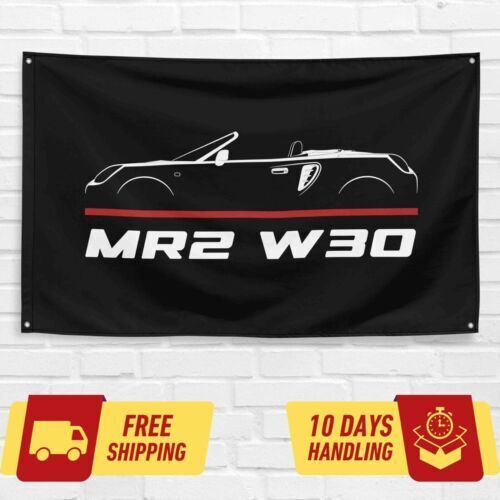 MR2 W30 1999-2007 Car Lovers 3x5 ft Flag Garage Birthday Gift Banner