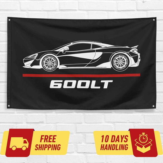 600LT Full SuperCar Lovers 3x5 ft Flag Garage Birthday Gift Banner