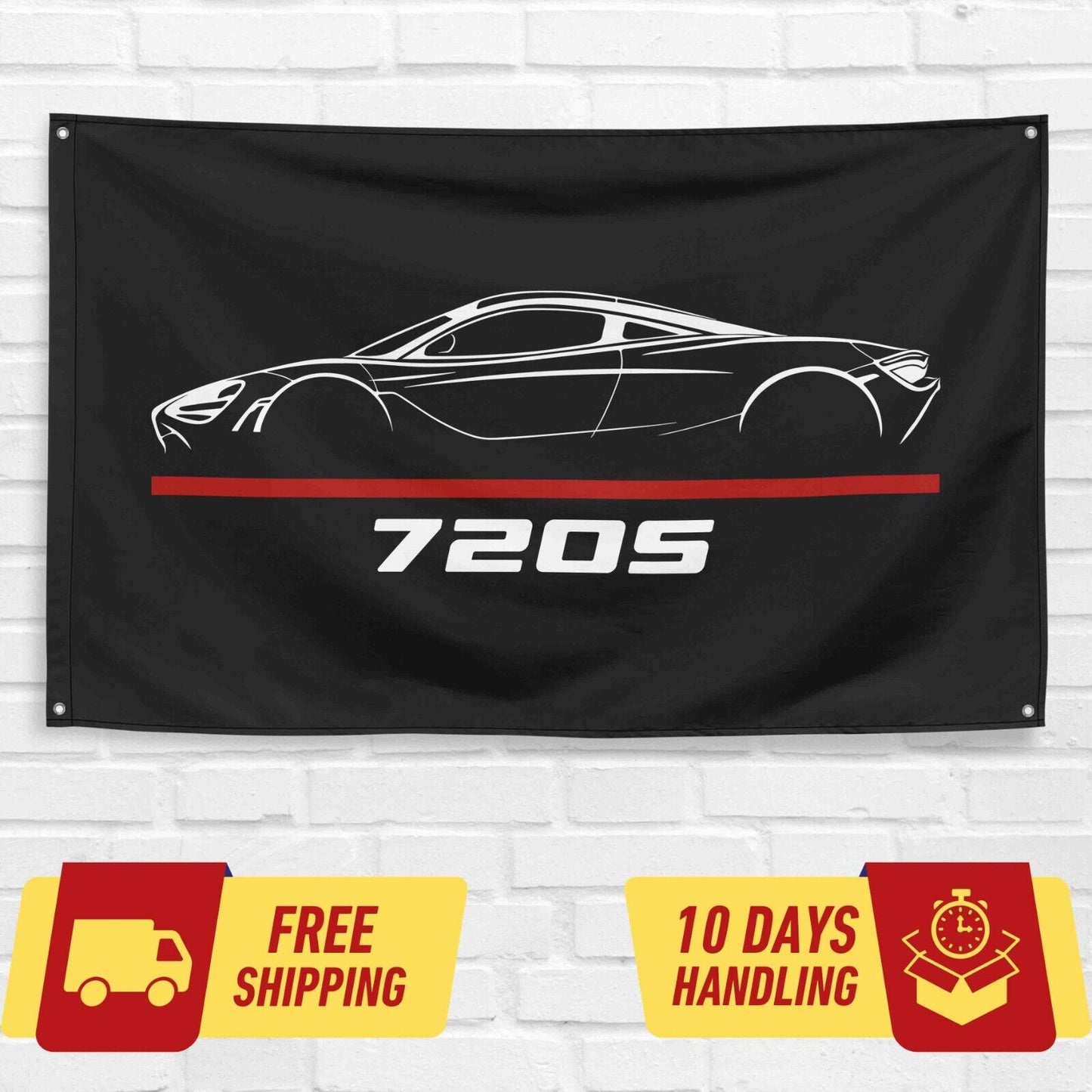 720S SuperCar Lovers 3x5 ft Flag Garage Birthday Gift Banner