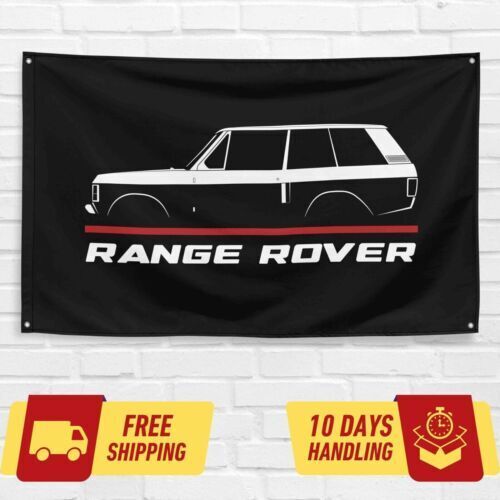 Range Rover 1970-1986 Car Lovers 3x5 ft Flag Garage Birthday Gift Banner