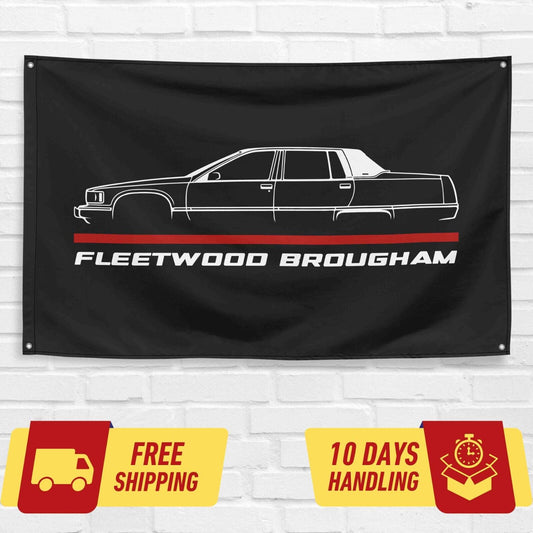 Fleetwood Brougham 1994 Car Lovers 3x5 ft Flag Garage Birthday Gift Banner