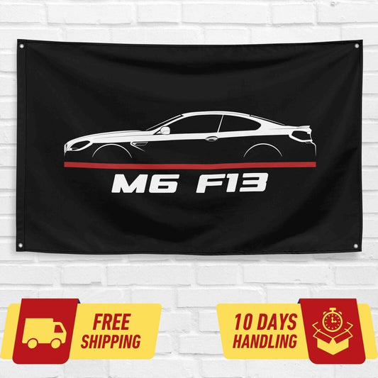 M6 F13 2012-2017 Car Lovers 3x5 ft Flag Garage Birthday Gift Banner