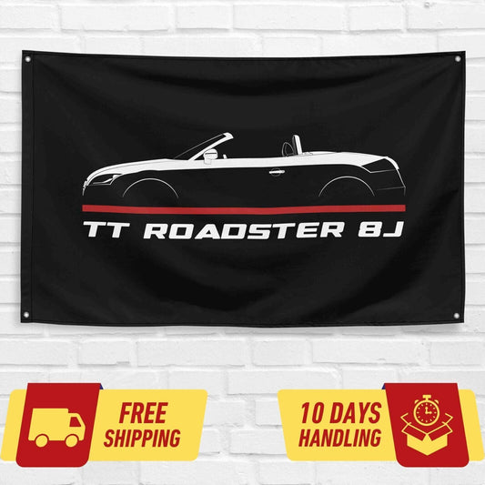 TT Roadster 8J 2006-2014 Car Lovers 3x5 ft Flag Garage Birthday Gift Banner