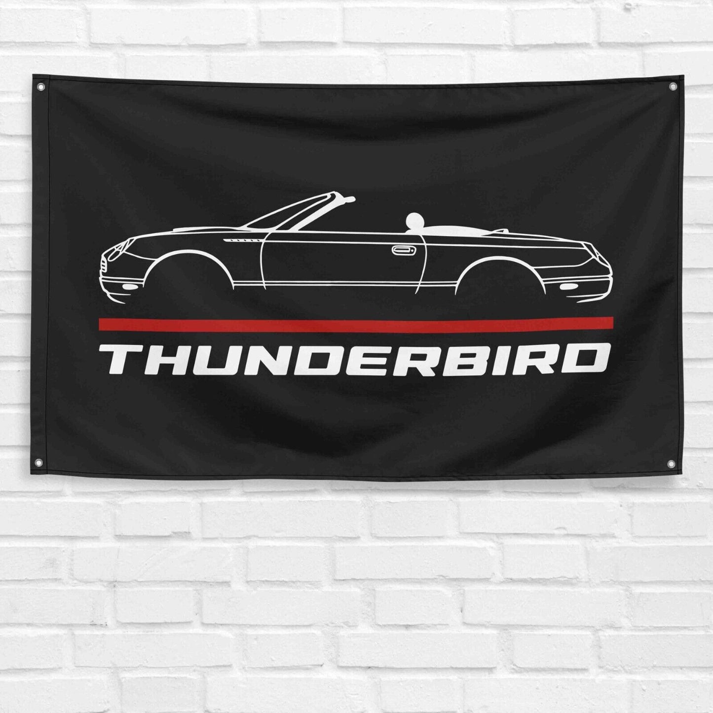 Thunderbird T-Bird 2002-05 Car Lovers 3x5 ft Flag Garage Birthday Gift Banner