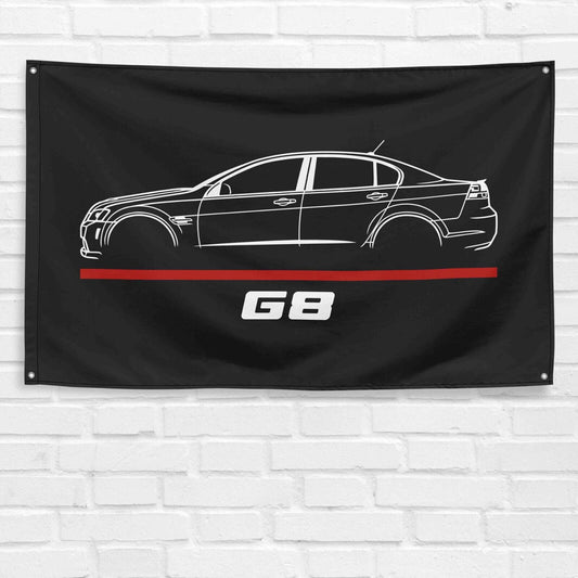 G8 2009 Car Lovers 3x5 ft Flag Garage Birthday Gift Banner