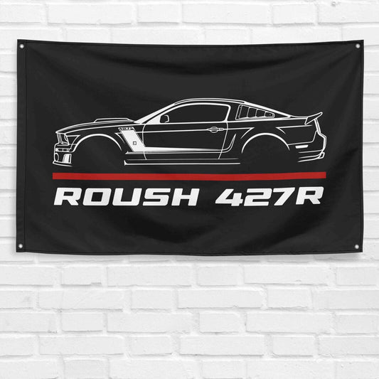 Mustang Roush 427R Car Lovers 3x5 ft Flag Garage Birthday Gift Banner