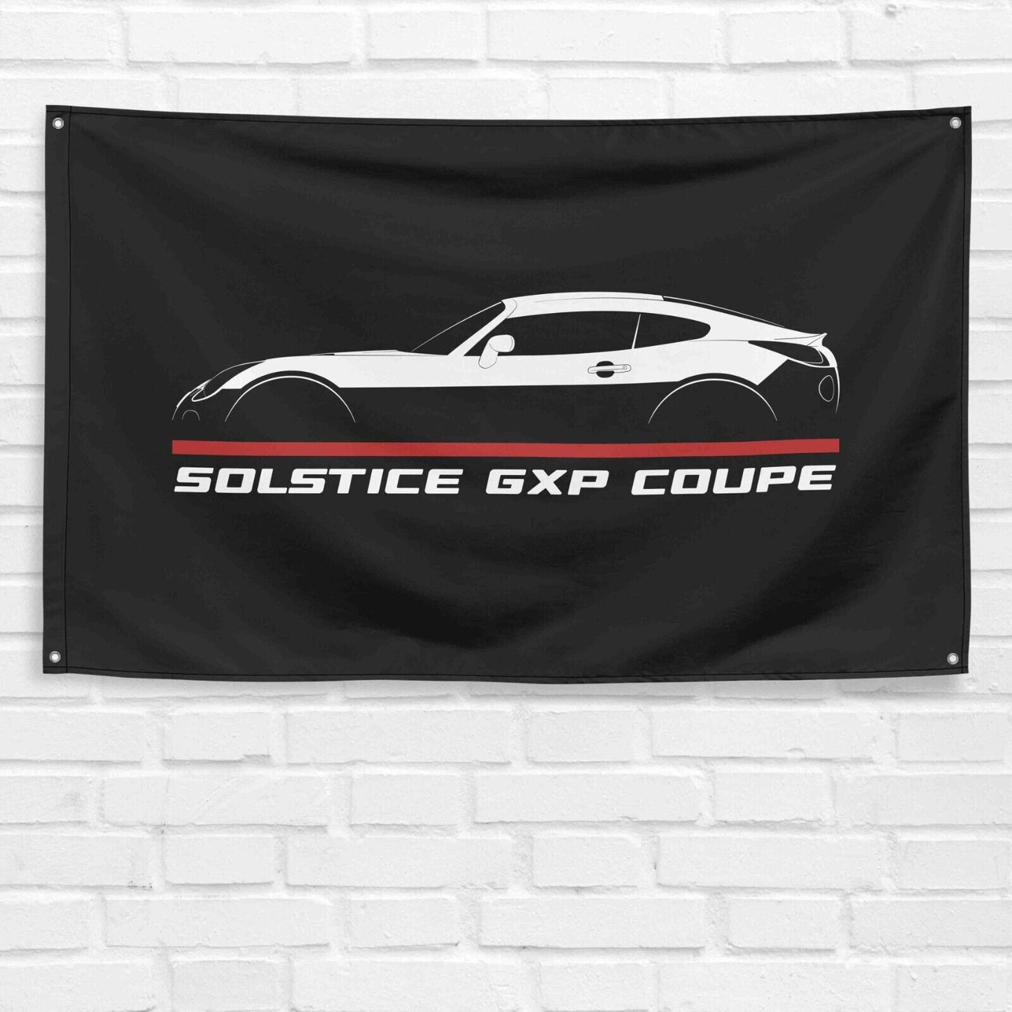 Solstice GXP Coupe 2009-2010 Car Lovers 3x5 ft Flag Garage Birthday Gift Banner