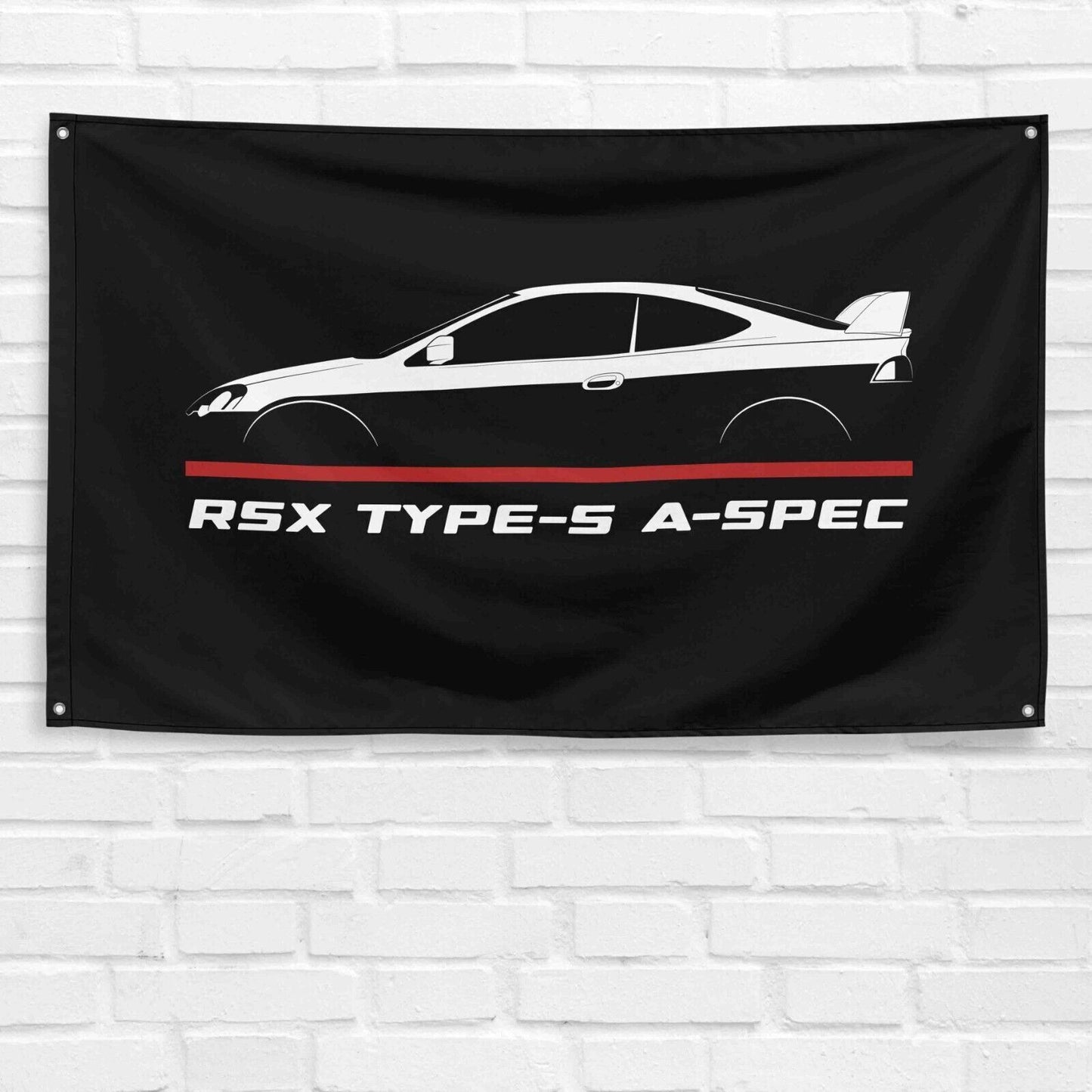 RSX Type-S A-Spec 2005-2006 Car Lovers 3x5 ft Flag Garage Birthday Gift Banner